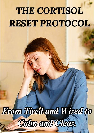 THE CORTISOL RESET PROTOCOL: A 30-Day Plan to Lower Stress, Sleep Deeper, and Feel Calm in Your Body Again